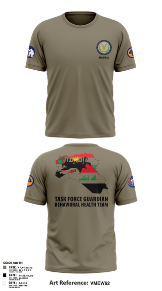 Short Sleeve Performance Shirt, 44th ICBT, National Guard, Teamtime, Team time, sublimation, custom sports apparel, team uniforms, spirit wear, spiritwear, sports uniforms, custom shirts, team store, custom team store, fundraiser sports, apparel fundraiser