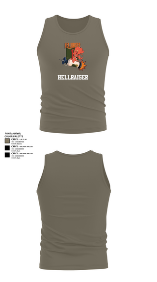 Tank Top, Hellraiser, , Teamtime, Team time, sublimation, custom sports apparel, team uniforms, spirit wear, spiritwear, sports uniforms, custom shirts, team store, custom team store, fundraiser sports, apparel fundraiser