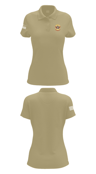 Womens Short Sleeve Performance Polo, 71st Maintenance Battalion, Army, Teamtime, Team time, sublimation, custom sports apparel, team uniforms, spirit wear, spiritwear, sports uniforms, custom shirts, team store, custom team store, fundraiser sports, apparel fundraiser
