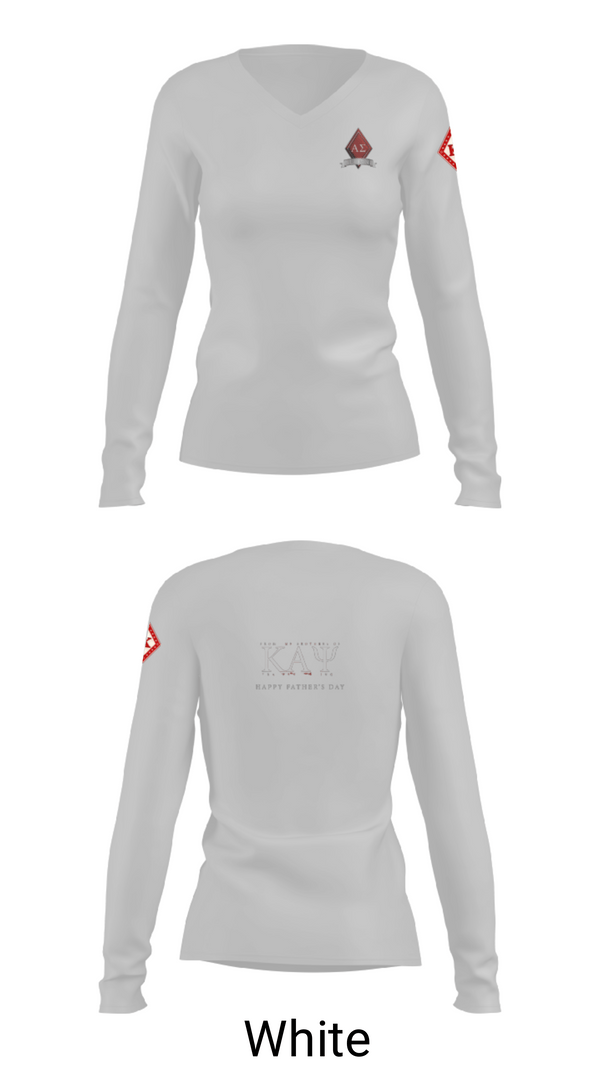 Women's Long Sleeve Vneck Shirt, GNO, Golf, Teamtime, Team time, sublimation, custom sports apparel, team uniforms, spirit wear, spiritwear, sports uniforms, custom shirts, team store, custom team store, fundraiser sports, apparel fundraiser