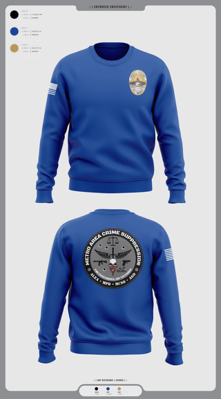 Crew Neck Sweatshirt, SPECIAL OPERATIONS UNIT, Police, Teamtime, Team time, sublimation, custom sports apparel, team uniforms, spirit wear, spiritwear, sports uniforms, custom shirts, team store, custom team store, fundraiser sports, apparel fundraiser