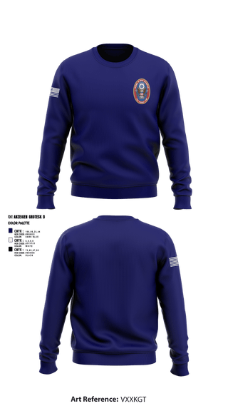 Crew Neck Sweatshirt, 95th WMD CST, National Guard, Teamtime, Team time, sublimation, custom sports apparel, team uniforms, spirit wear, spiritwear, sports uniforms, custom shirts, team store, custom team store, fundraiser sports, apparel fundraiser