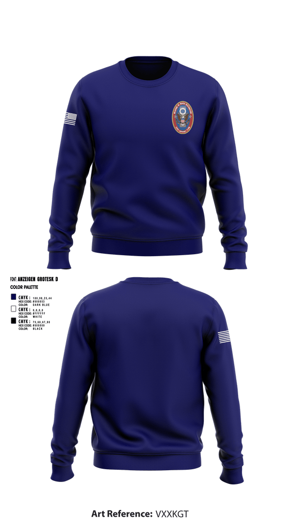 Crew Neck Sweatshirt, 95th WMD CST, National Guard, Teamtime, Team time, sublimation, custom sports apparel, team uniforms, spirit wear, spiritwear, sports uniforms, custom shirts, team store, custom team store, fundraiser sports, apparel fundraiser