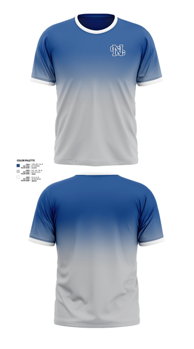 Nouvel Catholic Central High School Bowling 3430420 Short Sleeve Performance Shirt - 40
