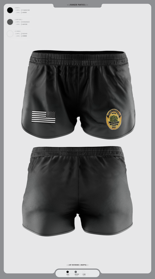 Ranger Panties, Miami Gardens Police, , Teamtime, Team time, sublimation, custom sports apparel, team uniforms, spirit wear, spiritwear, sports uniforms, custom shirts, team store, custom team store, fundraiser sports, apparel fundraiser