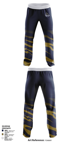 Sweatpants, Arlington Tigers, Track & Field, Teamtime, Team time, sublimation, custom sports apparel, team uniforms, spirit wear, spiritwear, sports uniforms, custom shirts, team store, custom team store, fundraiser sports, apparel fundraiser