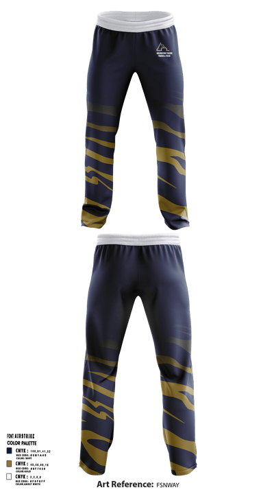 Arlington Tigers 75746520 Sweatpants - 1