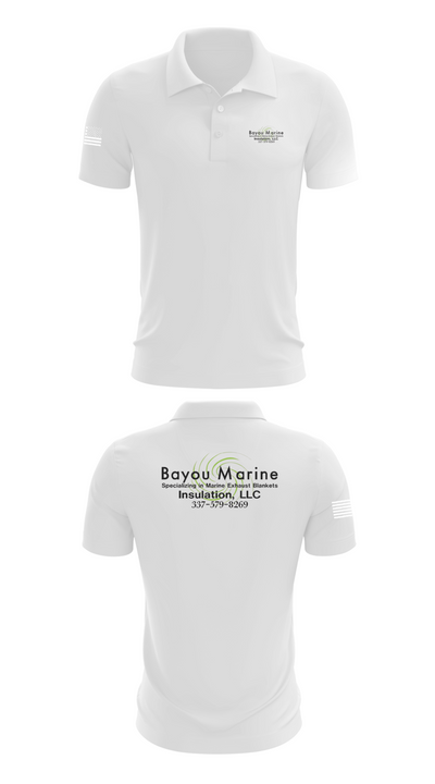 Bayou Marine Insulation, LLC 25928078 Short Sleeve Performance Polo - 9