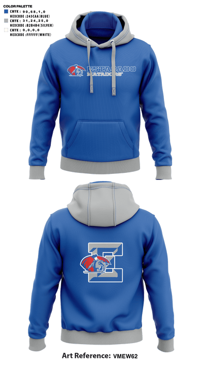 Estacado High School Cheer 9310800 Hoodie - 41