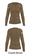 7454 MORU 90007271 Women's Long Sleeve V-neck Shirt - 15