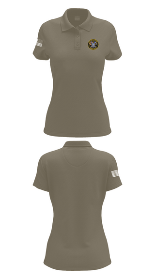 Womens Short Sleeve Performance Polo, Chesterfield County Sheriff Office, Police, Teamtime, Team time, sublimation, custom sports apparel, team uniforms, spirit wear, spiritwear, sports uniforms, custom shirts, team store, custom team store, fundraiser sports, apparel fundraiser