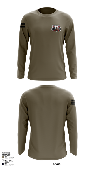 Long Sleeve Performance Shirt, 3rd brigade engineer battalion, Army, Teamtime, Team time, sublimation, custom sports apparel, team uniforms, spirit wear, spiritwear, sports uniforms, custom shirts, team store, custom team store, fundraiser sports, apparel fundraiser