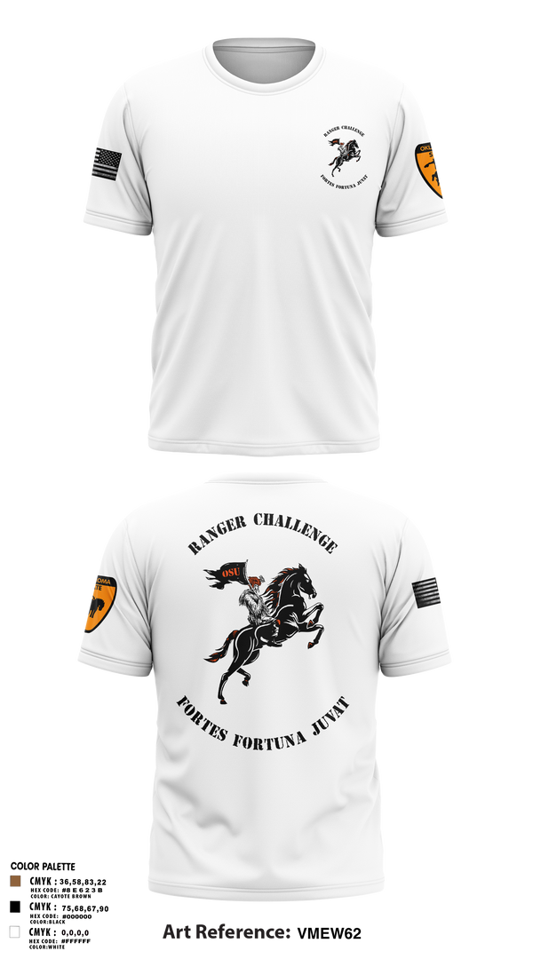 Old School Cotton Feel Shirt, Ranger Challenge, , Teamtime, Team time, sublimation, custom sports apparel, team uniforms, spirit wear, spiritwear, sports uniforms, custom shirts, team store, custom team store, fundraiser sports, apparel fundraiser