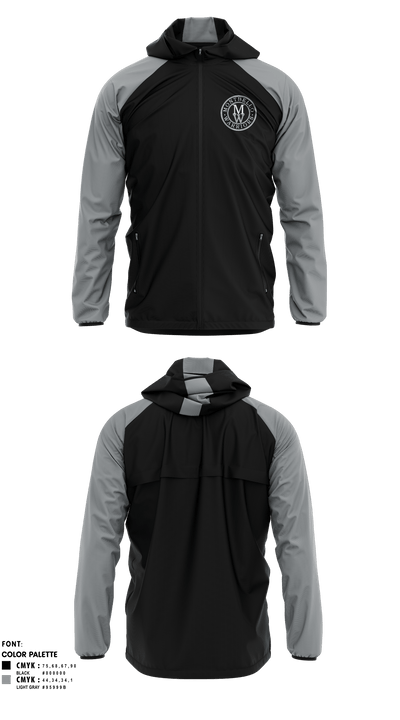Niles Middle School Soccer 74220009 Windbreaker - 4