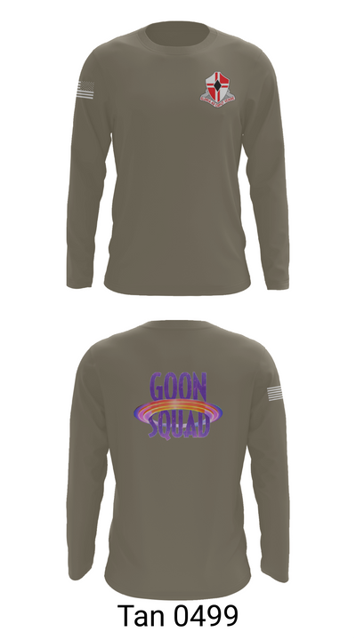 92nd Engineers 80974269 Long Sleeve Performance Shirt 66