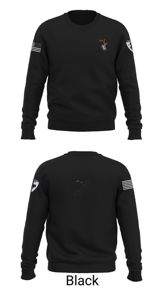 Crew Neck Sweatshirt, Oklahoma State University Ranger Challenge, Army, Teamtime, Team time, sublimation, custom sports apparel, team uniforms, spirit wear, spiritwear, sports uniforms, custom shirts, team store, custom team store, fundraiser sports, apparel fundraiser