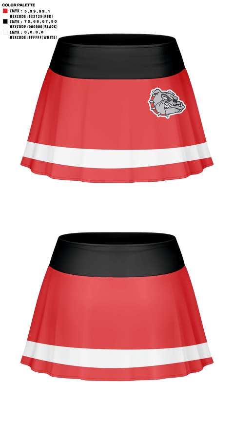 Skort, Pleasanton Elementary School Cheer, Cheer, Teamtime, Team time, sublimation, custom sports apparel, team uniforms, spirit wear, spiritwear, sports uniforms, custom shirts, team store, custom team store, fundraiser sports, apparel fundraiser