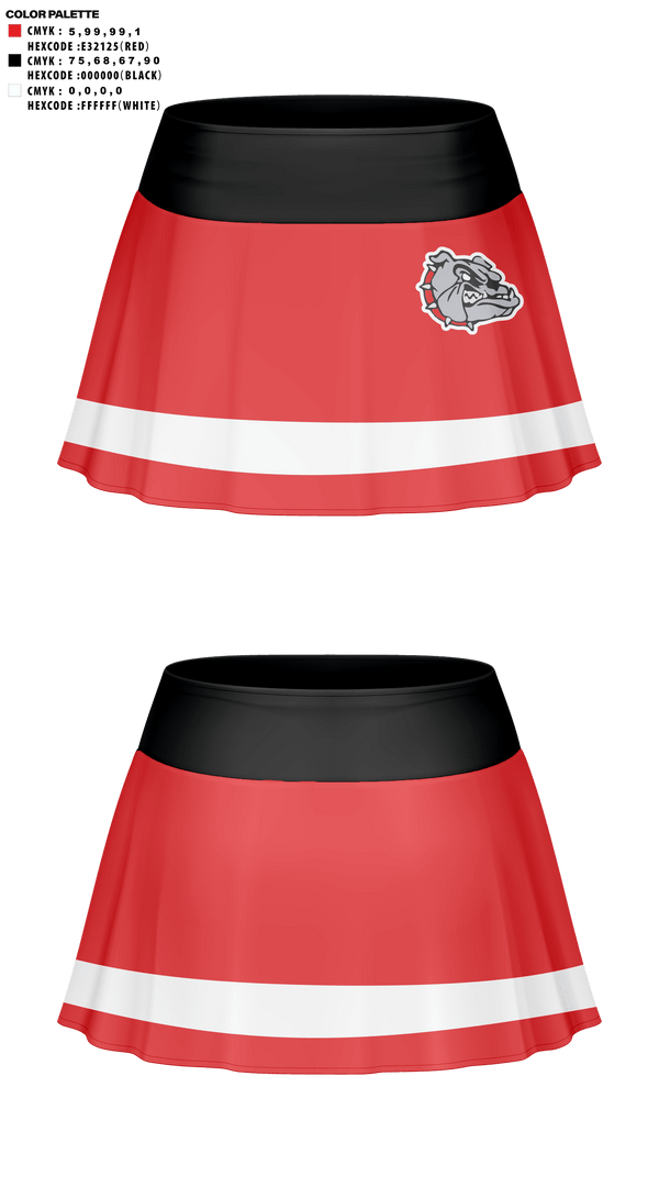 Skort, Pleasanton Elementary School Cheer, Cheer, Teamtime, Team time, sublimation, custom sports apparel, team uniforms, spirit wear, spiritwear, sports uniforms, custom shirts, team store, custom team store, fundraiser sports, apparel fundraiser