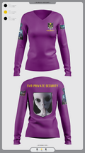 undefined Women's Long Sleeve V-neck Shirt - 6