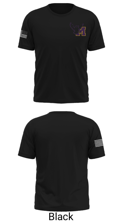 Monticello High School Cross Country 66273969 Short Sleeve Performance Shirt - 30