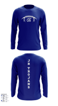 Orland Jr Trojans Football 79293862 Long Sleeve Performance Shirt - 10