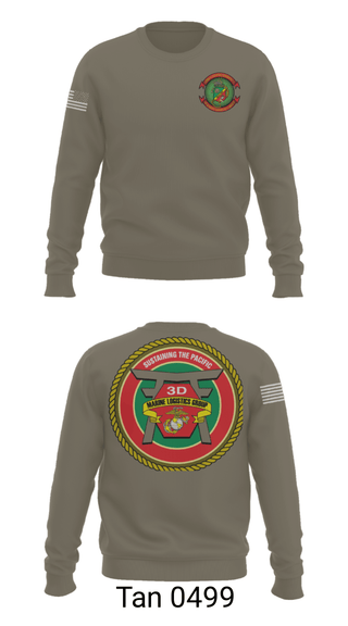 Crew Neck Sweatshirt, CLR 37, Marines, Teamtime, Team time, sublimation, custom sports apparel, team uniforms, spirit wear, spiritwear, sports uniforms, custom shirts, team store, custom team store, fundraiser sports, apparel fundraiser