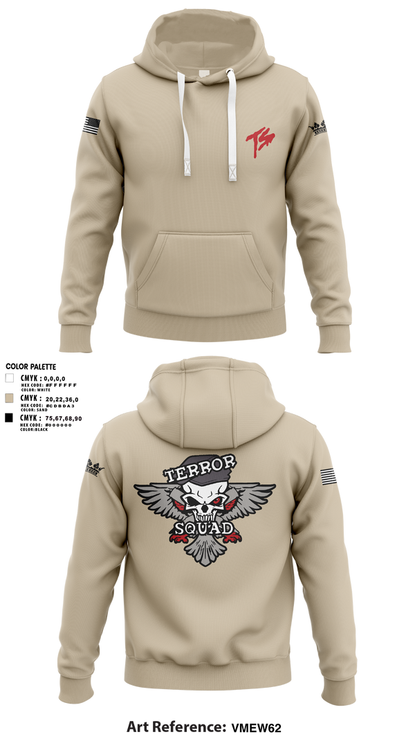 Hoodie, Terro Squad, Army, Teamtime, Team time, sublimation, custom sports apparel, team uniforms, spirit wear, spiritwear, sports uniforms, custom shirts, team store, custom team store, fundraiser sports, apparel fundraiser
