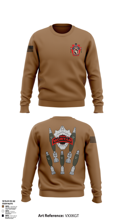 Mortar 1-111 Crew Neck Sweatshirt - 3