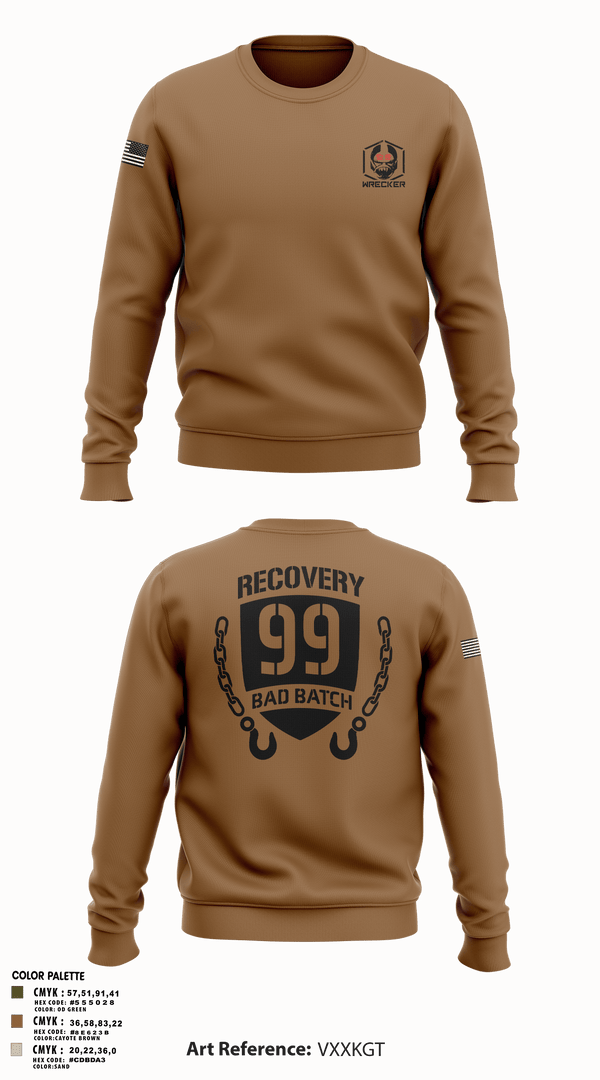 Crew Neck Sweatshirt, 137th Echo Company1-137th AV E co, National Guard, Teamtime, Team time, sublimation, custom sports apparel, team uniforms, spirit wear, spiritwear, sports uniforms, custom shirts, team store, custom team store, fundraiser sports, apparel fundraiser