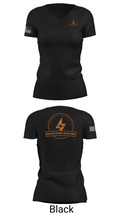 Beach to Bay Electric 35159163 Women's Short Sleeve V-neck Shirt - 38