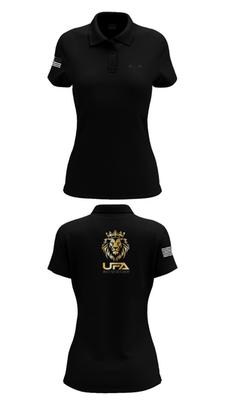 Womens Short Sleeve Performance Polo, UFA, Wrestling, Teamtime, Team time, sublimation, custom sports apparel, team uniforms, spirit wear, spiritwear, sports uniforms, custom shirts, team store, custom team store, fundraiser sports, apparel fundraiser