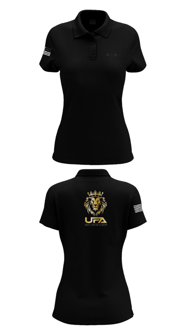 Womens Short Sleeve Performance Polo, UFA, Wrestling, Teamtime, Team time, sublimation, custom sports apparel, team uniforms, spirit wear, spiritwear, sports uniforms, custom shirts, team store, custom team store, fundraiser sports, apparel fundraiser