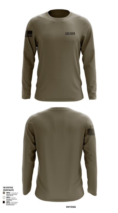 LILIAN 76592647 Long Sleeve Performance Shirt - 116