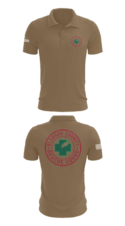 Bledsoe County Rescue Squad 83913637 Short Sleeve Performance Polo - 7