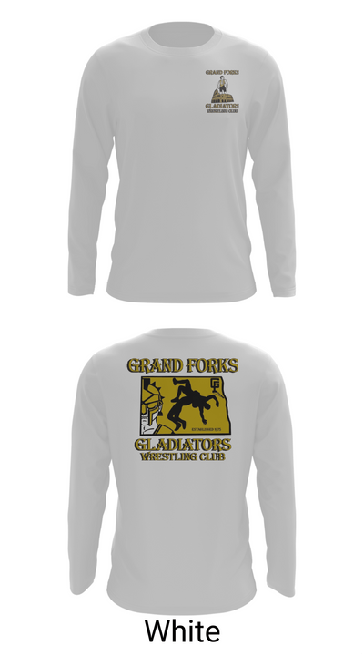 Gladiators Wrestling Club 89739308 Long Sleeve Performance Shirt - 7