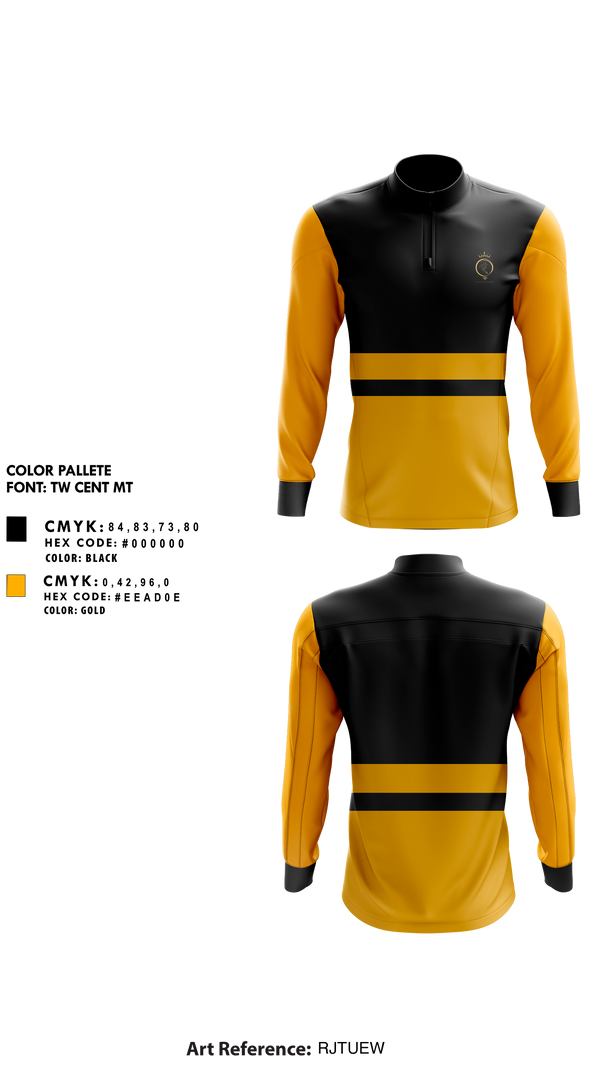 Quarter Zip Jacket, Roland-Grise Lady Knights, Women's Basketball, Teamtime, Team time, sublimation, custom sports apparel, team uniforms, spirit wear, spiritwear, sports uniforms, custom shirts, team store, custom team store, fundraiser sports, apparel fundraiser