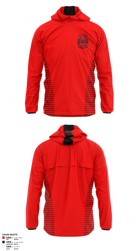 Windbreaker, Clearwater Valley High School Basketball, Men's Basketball, Teamtime, Team time, sublimation, custom sports apparel, team uniforms, spirit wear, spiritwear, sports uniforms, custom shirts, team store, custom team store, fundraiser sports, apparel fundraiser
