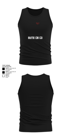 Tank Top, 811th EN CO, , Teamtime, Team time, sublimation, custom sports apparel, team uniforms, spirit wear, spiritwear, sports uniforms, custom shirts, team store, custom team store, fundraiser sports, apparel fundraiser