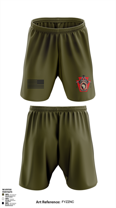 Mortar 1-111 Athletic Shorts With Pockets - 2