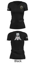 MARDET Fort Leonard Wood Basic Military Police School House (FLW) INIWIC 59611156 Women's Short Sleeve V-neck Shirt - 27