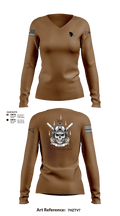 C co 1-185 Th 38843734 Women's Long Sleeve V-neck Shirt - 102