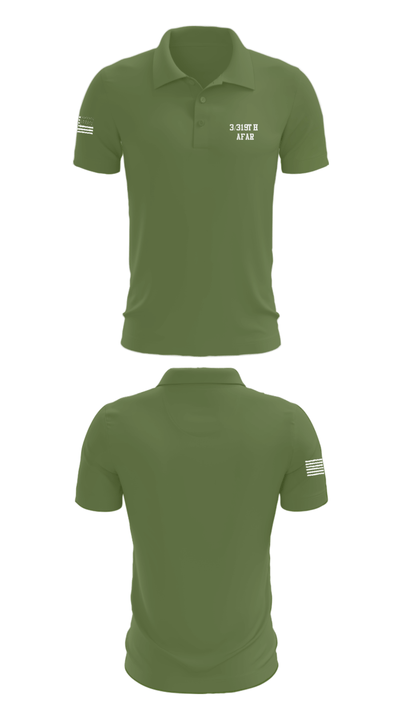 3/319th AFAR 2298170 Short Sleeve Performance Polo - 47