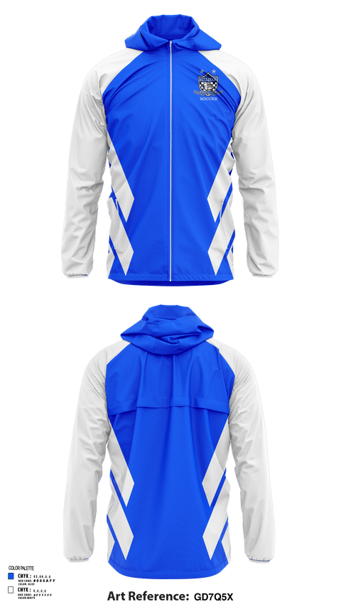 Windbreaker, Safford High School Soccer, Men's Soccer, Teamtime, Team time, sublimation, custom sports apparel, team uniforms, spirit wear, spiritwear, sports uniforms, custom shirts, team store, custom team store, fundraiser sports, apparel fundraiser