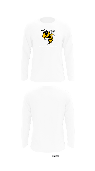 Enumclaw High School Water Polo 63753574 Long Sleeve Performance Shirt - 8