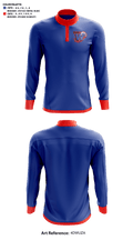 Clarksdale High School Basketball 83050417 Quarter Zip Jacket - 41