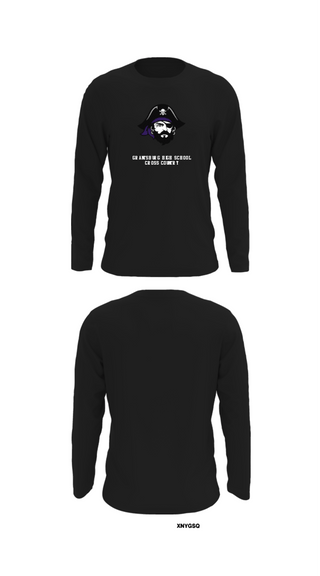 Long Sleeve Performance Shirt, Grantsburg High School Cross Country, Cross Country, Teamtime, Team time, sublimation, custom sports apparel, team uniforms, spirit wear, spiritwear, sports uniforms, custom shirts, team store, custom team store, fundraiser sports, apparel fundraiser