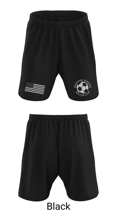 Wantagh Seaford Soccer Club 1174612 Athletic Shorts With Pockets - 20