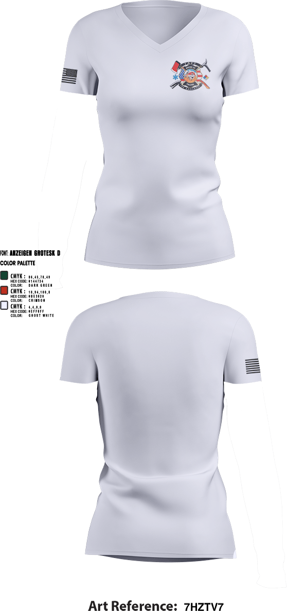 Womens Short Sleeve Vneck Shirt, 73, Fire Department, Teamtime, Team time, sublimation, custom sports apparel, team uniforms, spirit wear, spiritwear, sports uniforms, custom shirts, team store, custom team store, fundraiser sports, apparel fundraiser