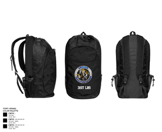 Gear Bag, 31st LRS, Air Force, Teamtime, Team time, sublimation, custom sports apparel, team uniforms, spirit wear, spiritwear, sports uniforms, custom shirts, team store, custom team store, fundraiser sports, apparel fundraiser