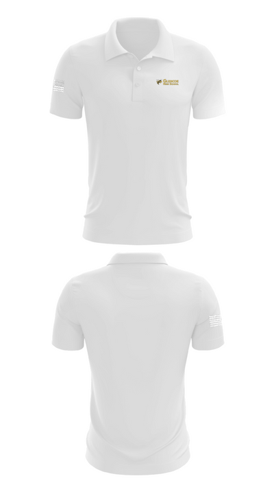 Glencoe High School Cross Country 9473724 Short Sleeve Performance Polo - 9